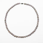 Japanese AKOYA natural Peacock-Purple Saltwater Pearls