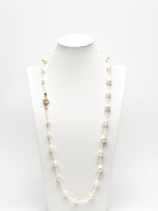 Roman Numeral Patterned Saltwater Pearls