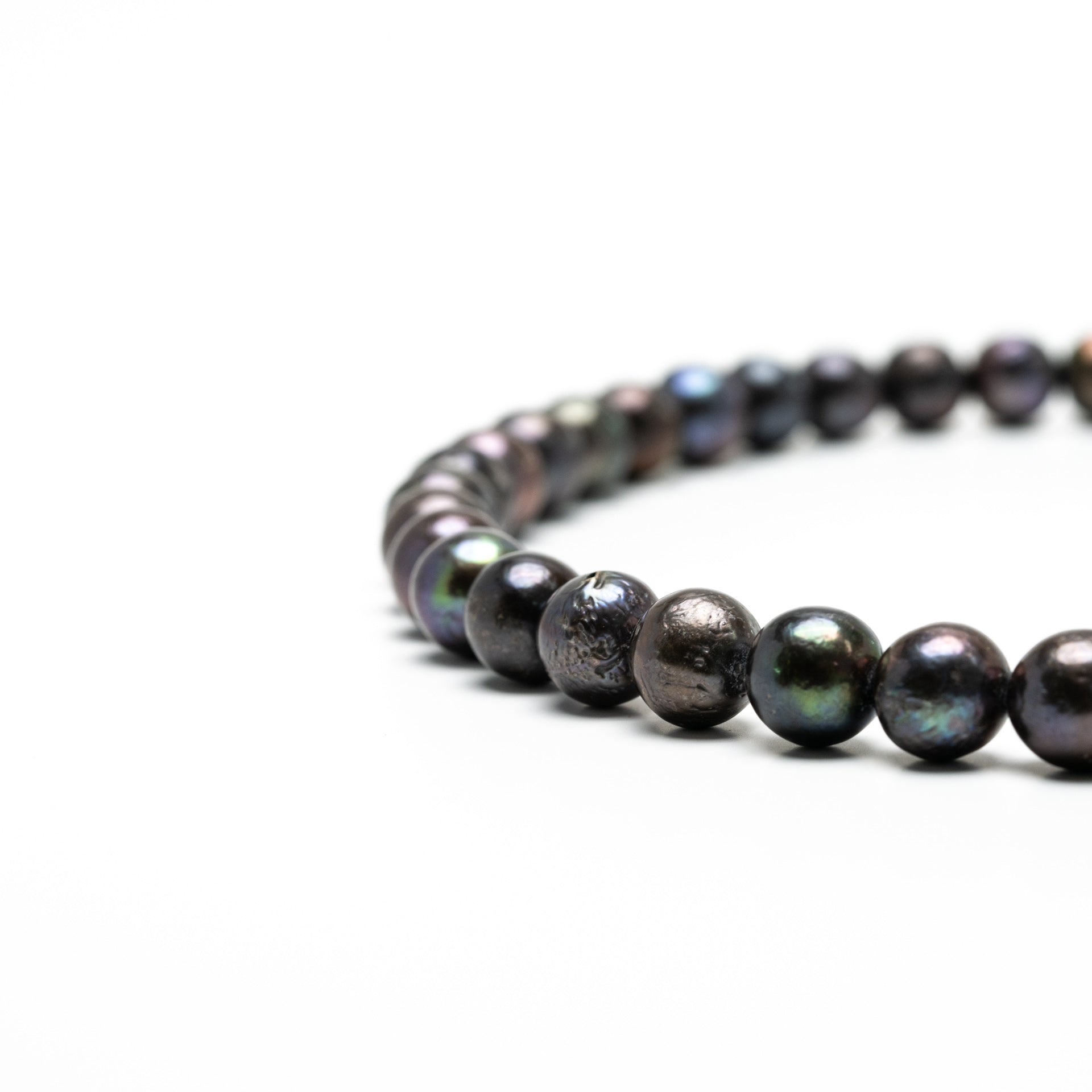 Tahitian Natural Saltwater Black Pearls