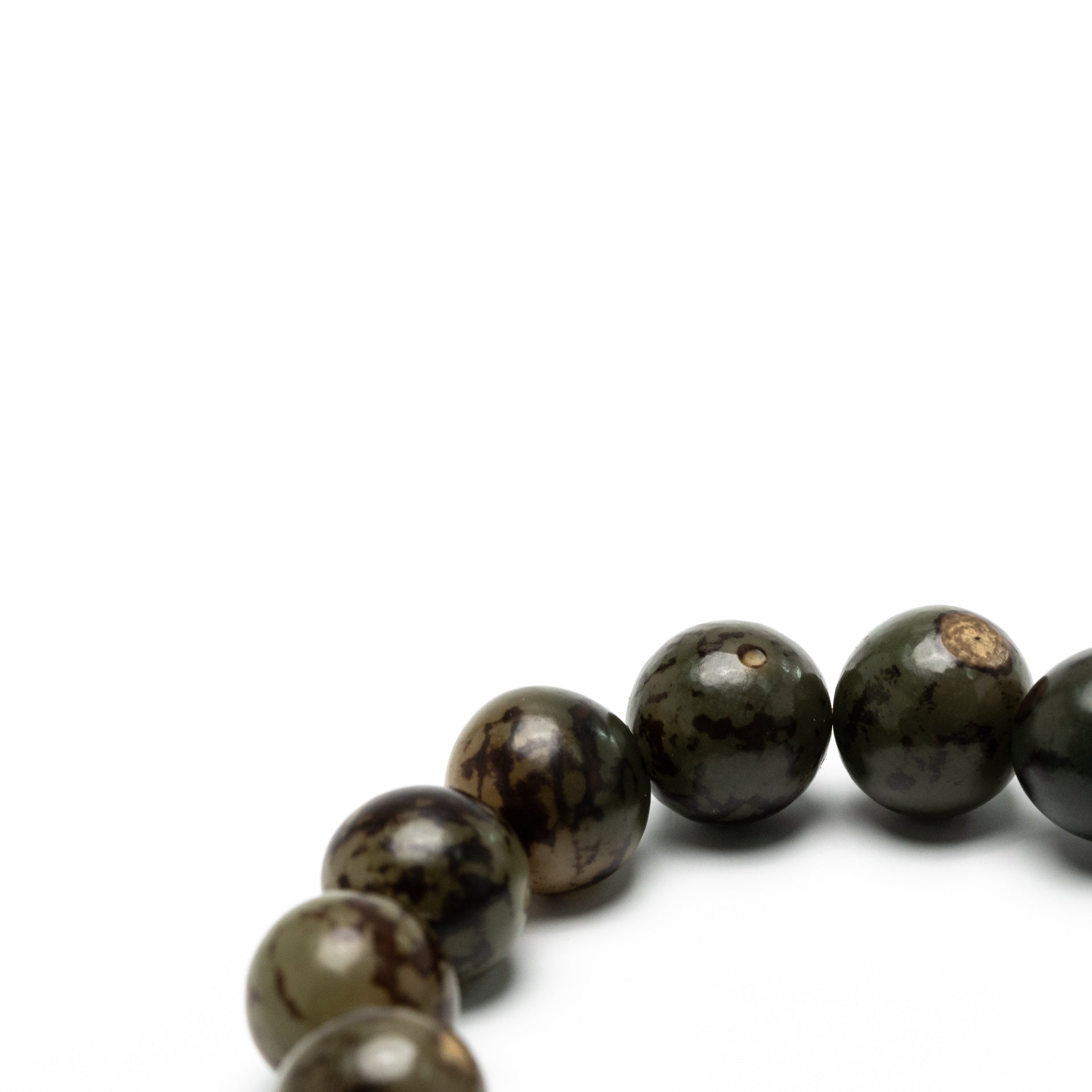 Nepalese Bodhi Beads, Japanese Blue and Red Agate, Tibetan Dzi Bead