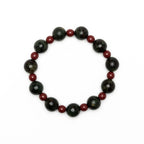 Nepalese Bodhi beads, Japanese Cinnabar