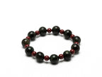 Nepalese Bodhi beads, Japanese Cinnabar