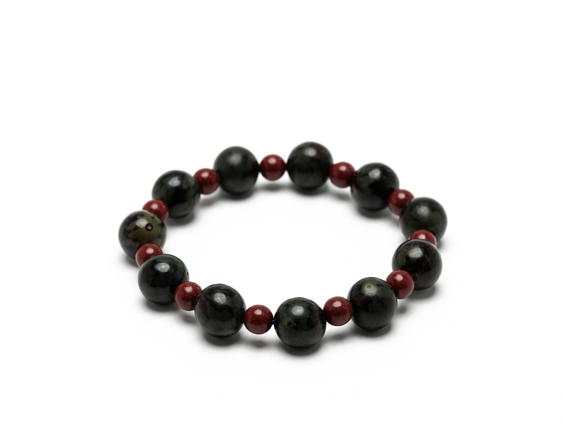 Nepalese Bodhi beads, Japanese Cinnabar