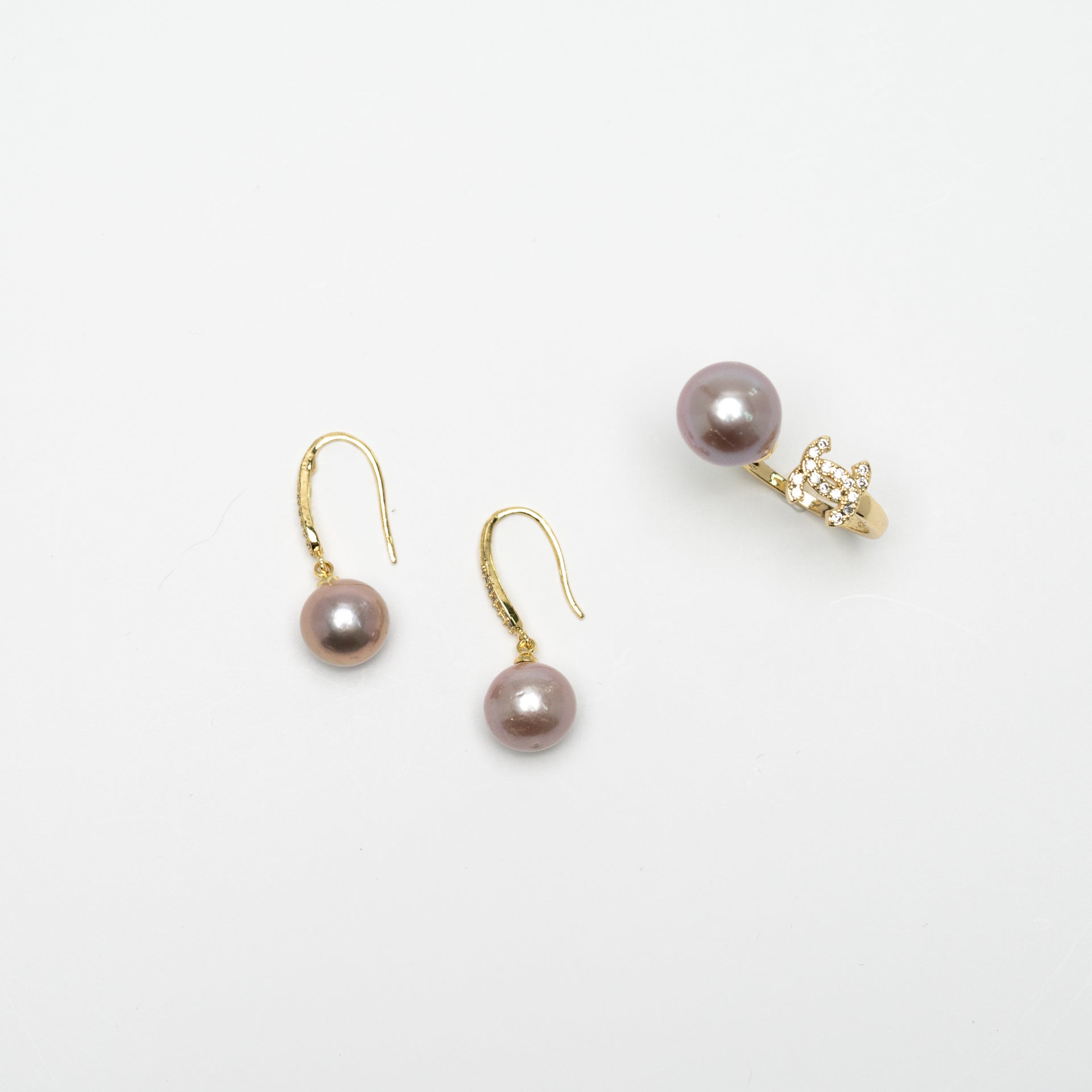 Australian Purple Pearl in Chanel Style (Collector's Edition)