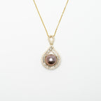 Australian Purple Pearl in Chanel Style (Collector's Edition)