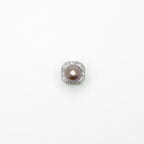 Vintage Pearl on Hexagon Tray of Diamonds