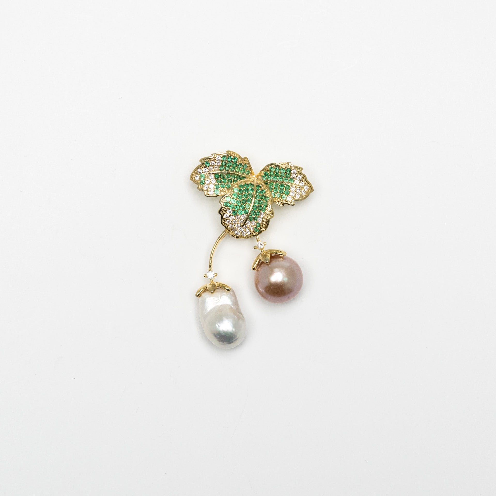 Diamond Lotus Leaf Double Pearl (Collector's Edition)