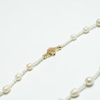 Roman Numeral Patterned Saltwater Pearls